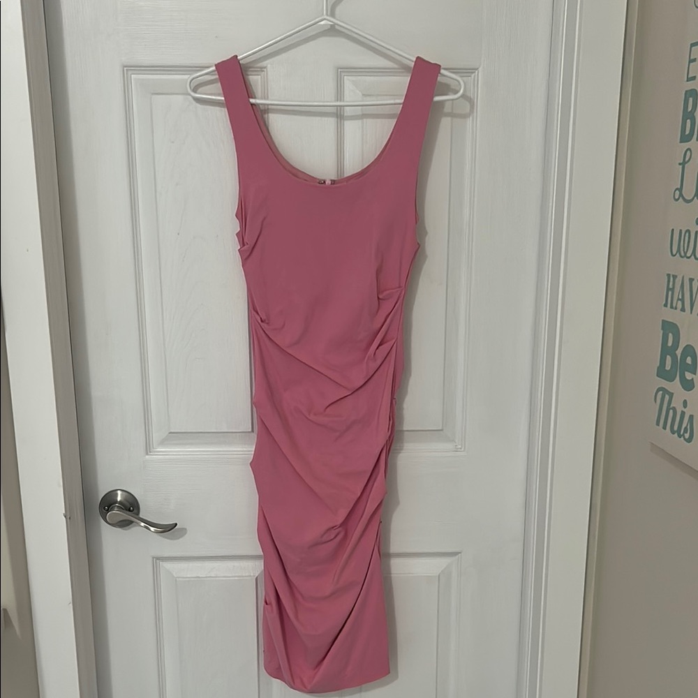 Papillon Pink Sleeveless Dress